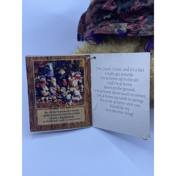 Gracie The Goose 11' Hallmark Storybook Friends Crayola Stuffed Animal - Picture 8 of 10